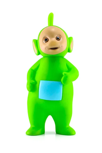 Dipsy zelené alian Teletubby charakteru. — Stock fotografie