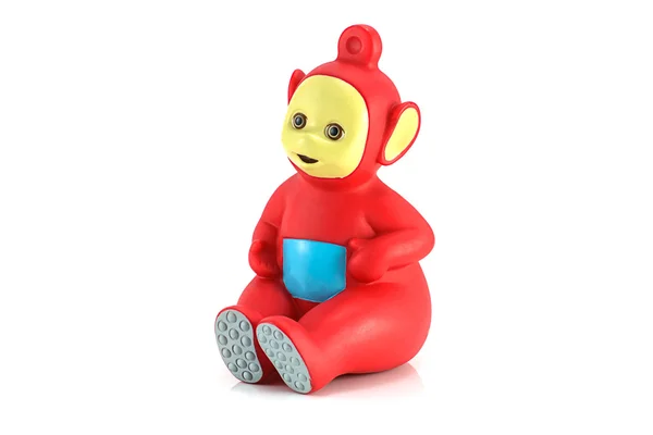 Po the red alian Teletubby character from Teletubbies — Stock Photo, Image