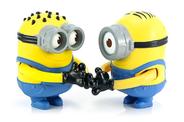 Minion selectievakje hand speelgoed karakter van Despicable Me — Stockfoto