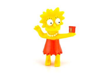 Lisa Simpson şekil oyuncak karakter