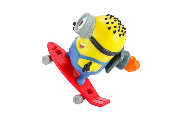 Carl rocket Minion toy character from Despicable Me animation movie. — Stock Photo, Image