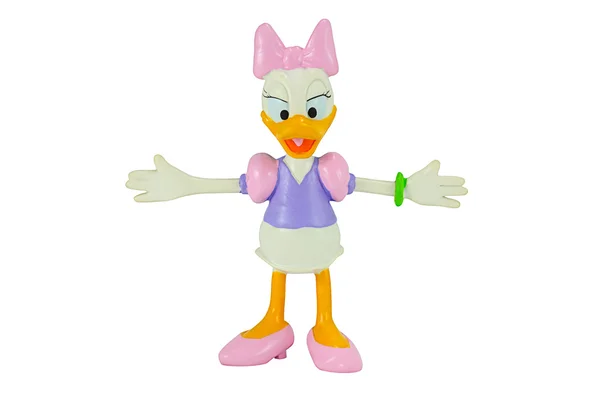 Deasy Duck from Mickey mouse and friends cartoon animation. — Stock Photo, Image
