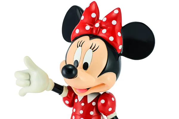 Minnie mouse from Disney character. This character from Mickey and Minnie Mouse animation. — Stock Photo, Image