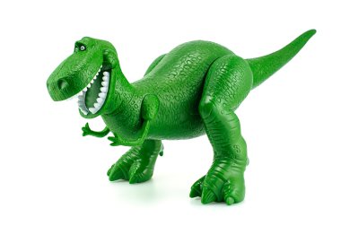 Rex yeşil dinozor oyuncak karakter Toy Story animasyon internet üzerinden