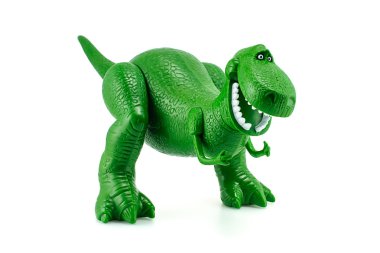 Rex yeşil dinozor oyuncak karakter Toy Story animasyon internet üzerinden