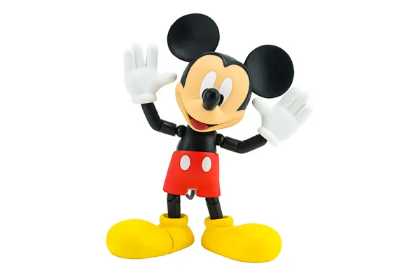 ディズニー キャラクターのミッキー マウスのアクション フィギュア. — ストック写真