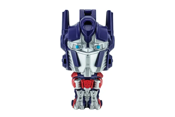 Optimus prime toy character from TRANSFORMERS Movie series. — Stock Photo, Image