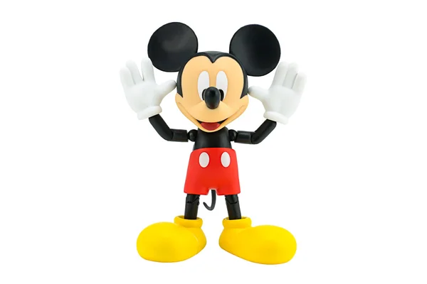 Mickey mouse Actiefiguur van Disney karakter. — Stockfoto