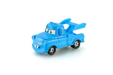 TOW Mater düz mavi Disney Pixar feat ana kahramanı