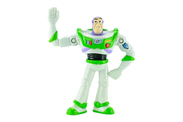 Buzz Lightyear robot toy character form Toy Story animation film — Stock Photo, Image