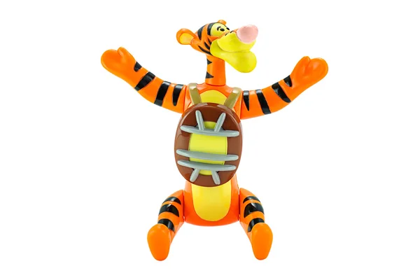 Tigger tiger toy character from Disney Winnie the Pooh cartoon. — Stock Photo, Image