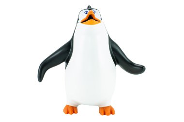 Rico penguen oyuncak karakter formu penguenler Madagaskar animasyon