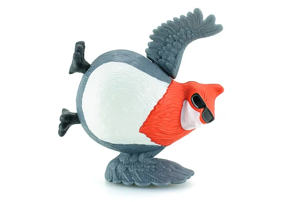 Pedro šedý kardinál bird hračky charakter formě Rio animat — Stock fotografie