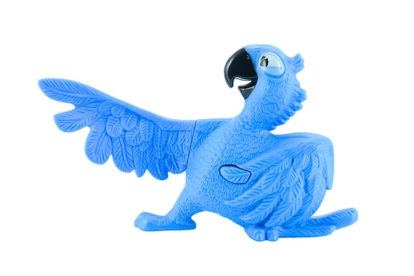 Blu the blue macaws jouet forme de personnage film d'animation RIO . — Photo