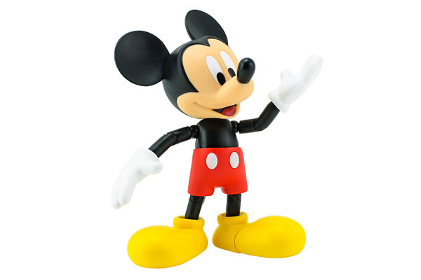 Mickey mouse action figure from Disney character.