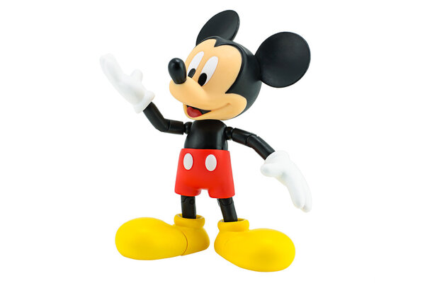 Mickey mouse action figure from Disney character.