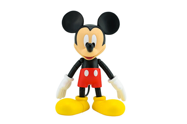 Mickey mouse action figure from Disney character.