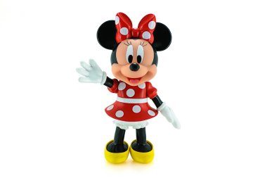 Toddler Minnie mouse action figure from Disney character.  clipart