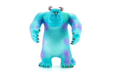 James P. Sullivan Sulley figure toy character from Monsters inc clipart