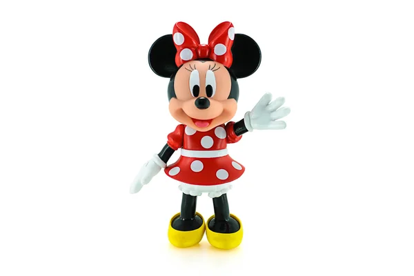 Toddler Minnie mouse action figure from Disney character. — Stock Photo, Image