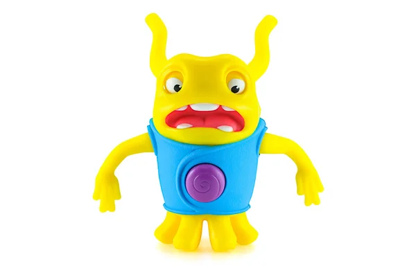 Serprised OH alien yellow color toy character from Dreamworks HO — Stock Photo, Image