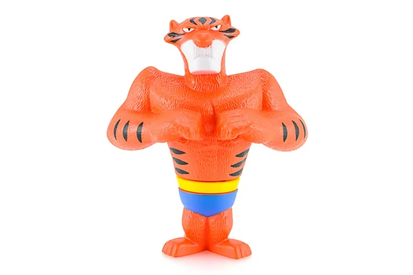 Vitaly o personagem de brinquedo tigre de Madagascar filme de animação . — Fotografia de Stock