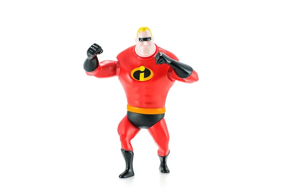 Mr. incredible figuur speelgoed karakter. — Stockfoto