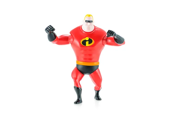 Mr. incredible figuur speelgoed karakter. — Stockfoto