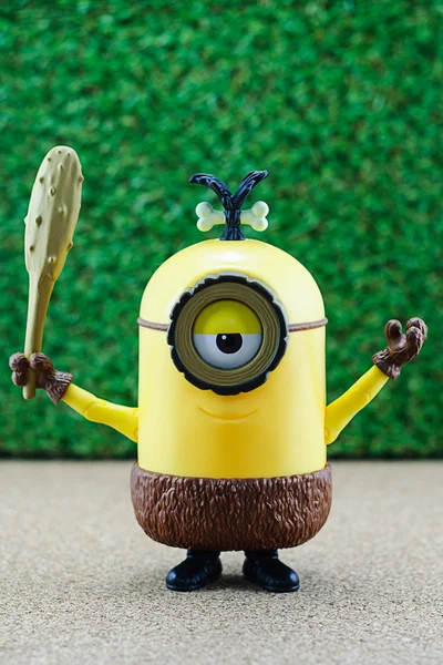 Cro-minion personage uit minions van animatie voorzien — Stockfoto