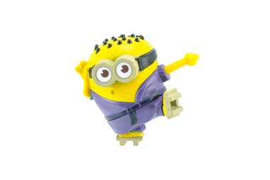 Dövüş sanatları minion tekme oyuncak karakter iplik