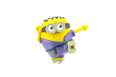 Dövüş sanatları minion tekme oyuncak karakter iplik