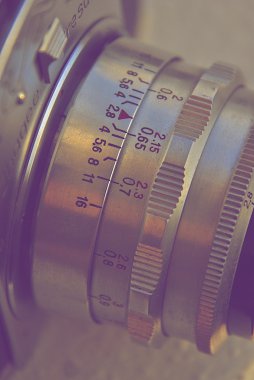 Retro kameranın - Exa Ihagee lens