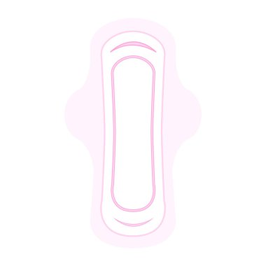 Çizgi film vektör çizimi nesne hijyenik peçete