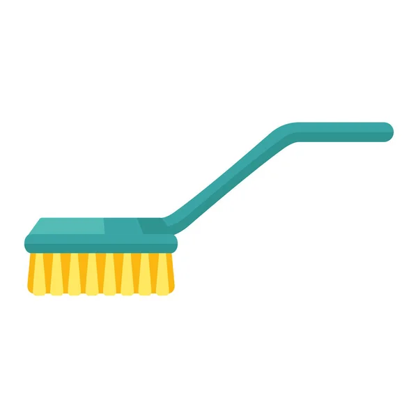 Cartoon Vector Illustration Housework Equipment Tool Brush — Stock Vector