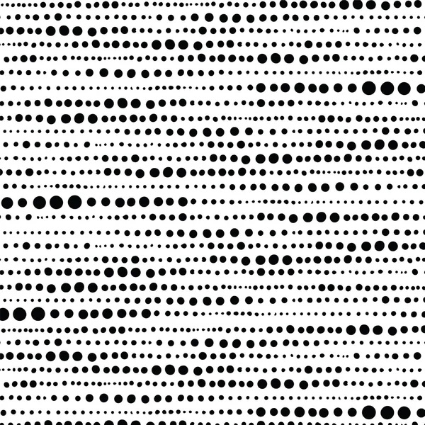 Random hand drawn dot pattern background. — ストックベクタ