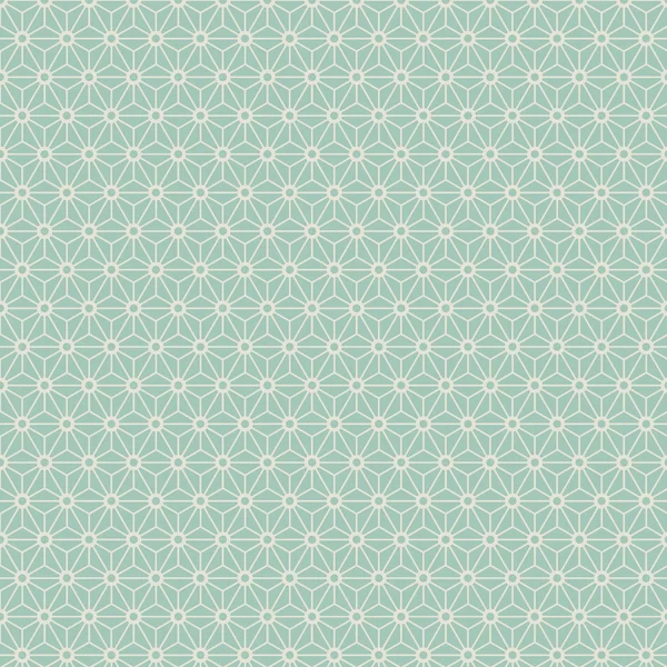 Seamless Japanese style geometry flower pattern.
