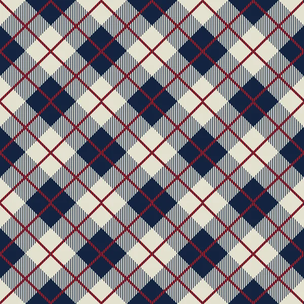 Seamless scotland check pattern background — ストックベクタ