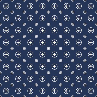 Seamless cross round pattern tracery background.