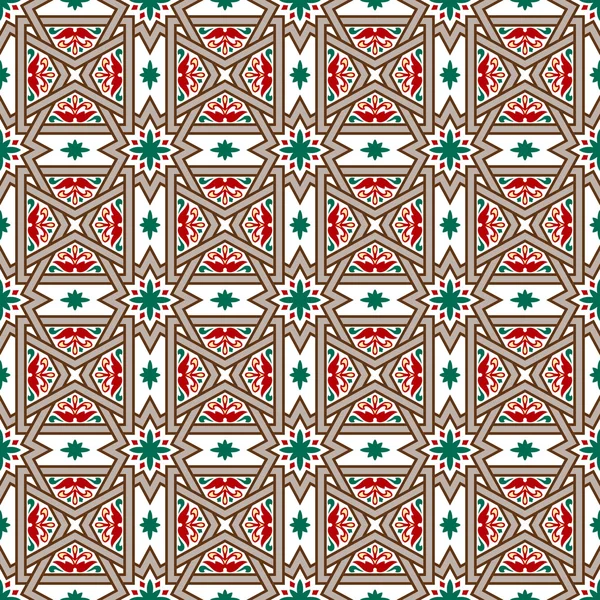Απρόσκοπτη υπόβαθρο εικόνα του vintage Σταυρού μπαρ γεωμετρία μοτίβο. — Διανυσματικό Αρχείο