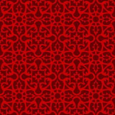 Seamless vintage Chinese window tracery round flower pattern background.