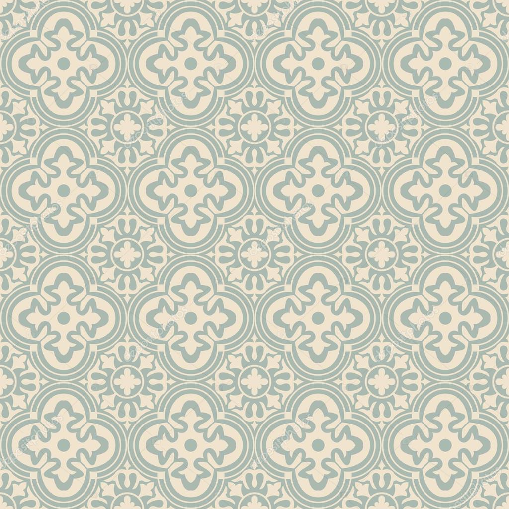 Elegant Antique Background Image Of Round Curve Flower Cross Pattern Vector Image By C Kusabi Vector Stock