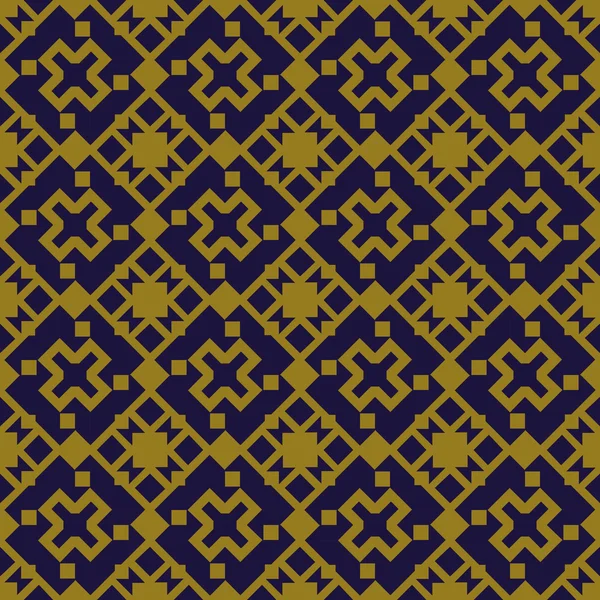 Elegante imagen de fondo antiguo de geometría cuadrada patrón cruzado . — Vector de stock