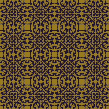 Spiral yuvarlak kare kaleydoskop desen zarif antika arka plan görüntü.