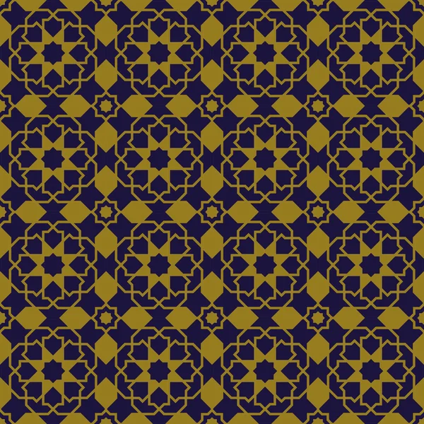 Antiguo bg130 _ Islam geometría cruz estrella — Vector de stock