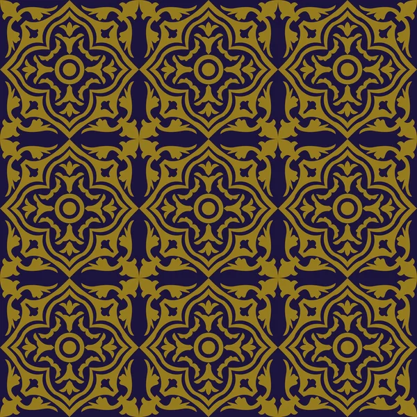 Élégante image de fond antique de motif kaléidoscope croix de vigne . — Image vectorielle