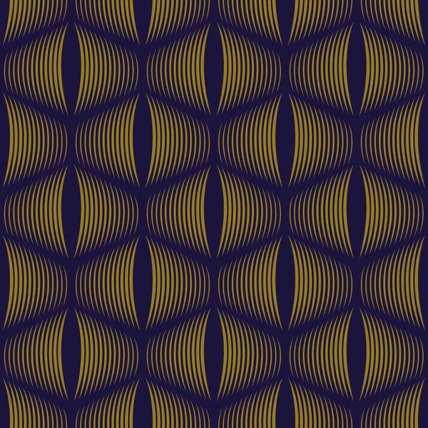 Imagem de fundo antigo elegante do padrão de geometria da linha de curva . — Vetor de Stock