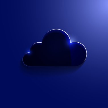 Cam bulutlu bulut, illüstrasyon