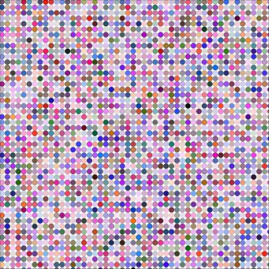 Soyut geometrik mozaik daireler.