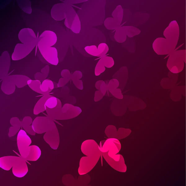 Bokeh doku, kelebek mavi zemin üzerine