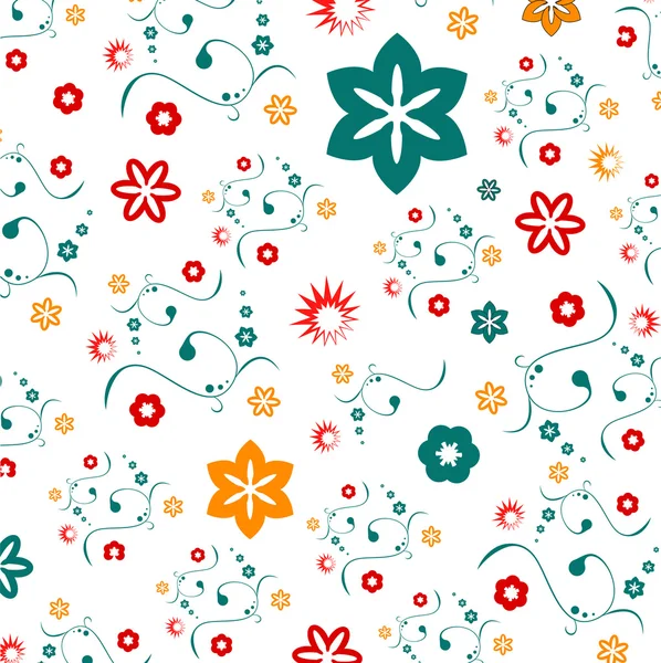 Dikişsiz çiçek deseni